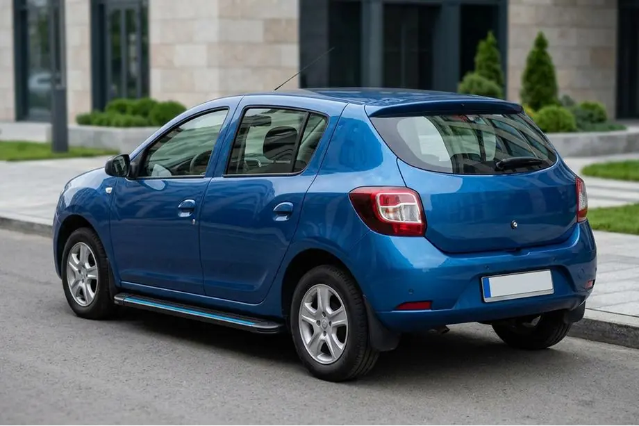 Renault Sandero 2013–2022 Maya Blue sidesteps (2 stuks, aluminium) Image