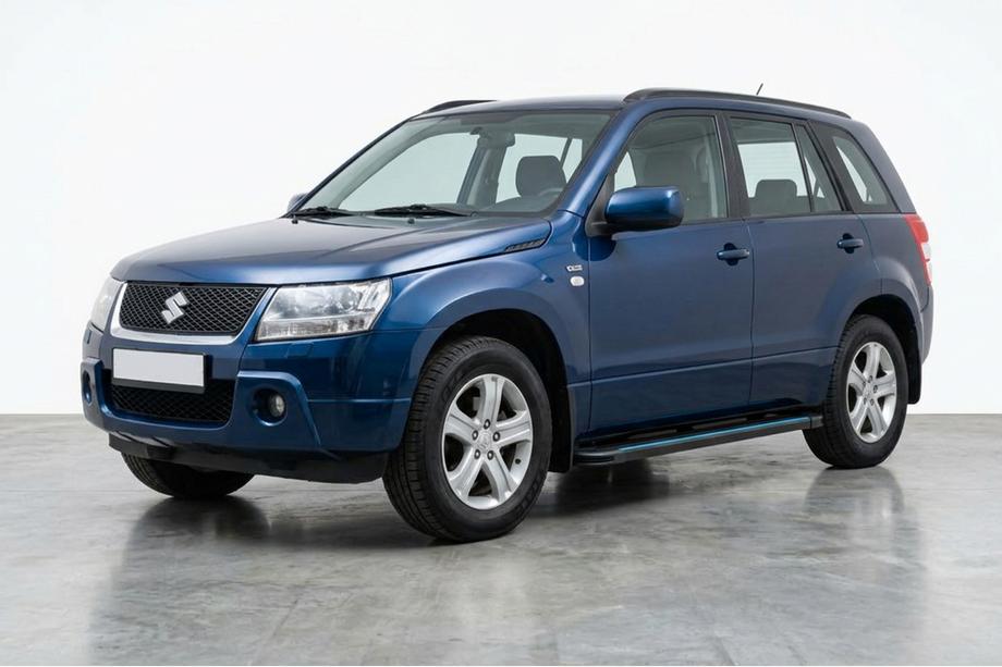 Suzuki Grand Vitara 2005–2017 Maya Blue sidesteps (2 stuks, aluminium) Image