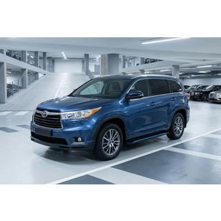 Maya Blue sidesteps (2 stuks, aluminium) Toyota Highlander 2013–2019 foto 1