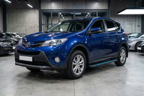 Toyota Rav 4 2013–2018 Maya Blue sidesteps (2 stuks, aluminium) foto 1