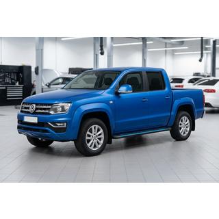 Zijtreden Maya Blue-Black (2 st., aluminium) Volkswagen Amarok 2010–2022 foto 1