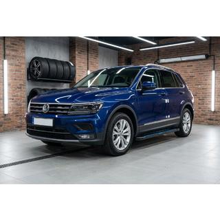 Maya Blue sidesteps (2 stuks, aluminium) Volkswagen Tiguan 2016–2023 foto 1