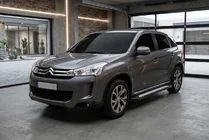 Citroen C-4 Aircross 2012–2017 Side steps New Vision Black (2 stuks, aluminium) foto 1
