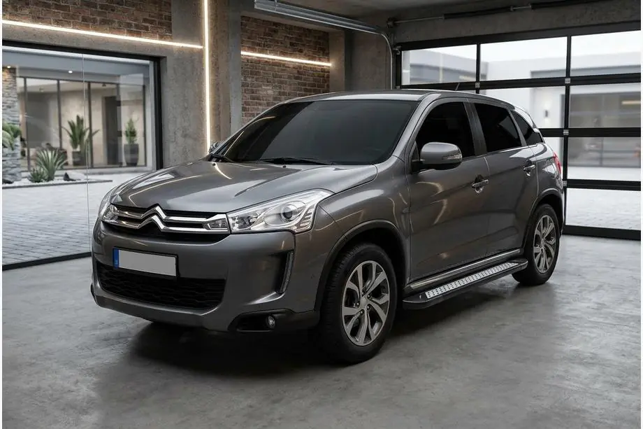 Citroen C-4 Aircross 2012–2017 Side steps New Vision Black (2 stuks, aluminium) Image