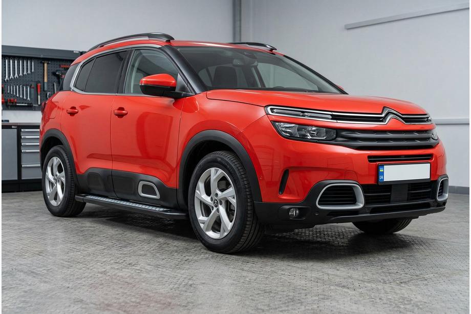 Citroen C5 Aircross 2017–2025 Side steps New Vision Black (2 stuks, aluminium) Foto 1