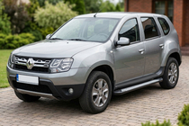 Dacia Duster 2008–2018 Side steps New Vision Black (2 stuks, aluminium) foto 1