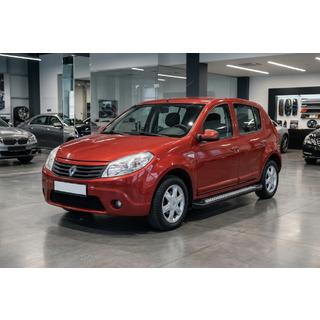 Side steps New Vision Black (2 stuks, aluminium) Dacia Sandero 2007–2013 foto 1