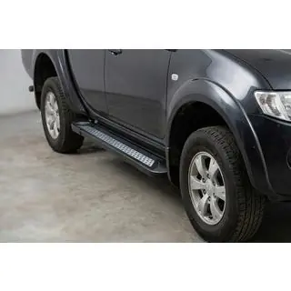 Side steps New Vision Black (2 stuks, aluminium) foto 1