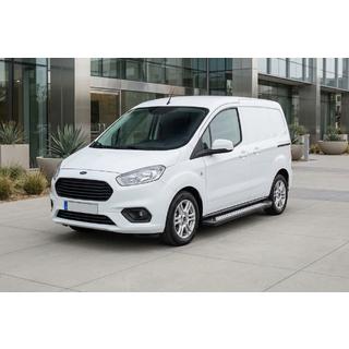 Side steps New Vision Black (2 stuks, aluminium) Ford Courier 2014–2023 foto 1