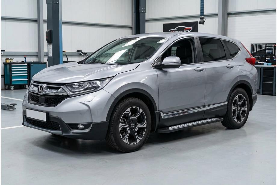 Honda CRV 2017–2022 Side steps New Vision Black (2 stuks, aluminium) Image
