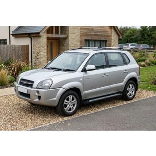 Side steps New Vision Black (2 stuks, aluminium) Hyundai Tucson JM 2004– foto 1