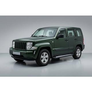 Zijtreden Vision New Black (2 stuks, aluminium) Jeep Cherokee/Liberty 2007–2013 foto 1