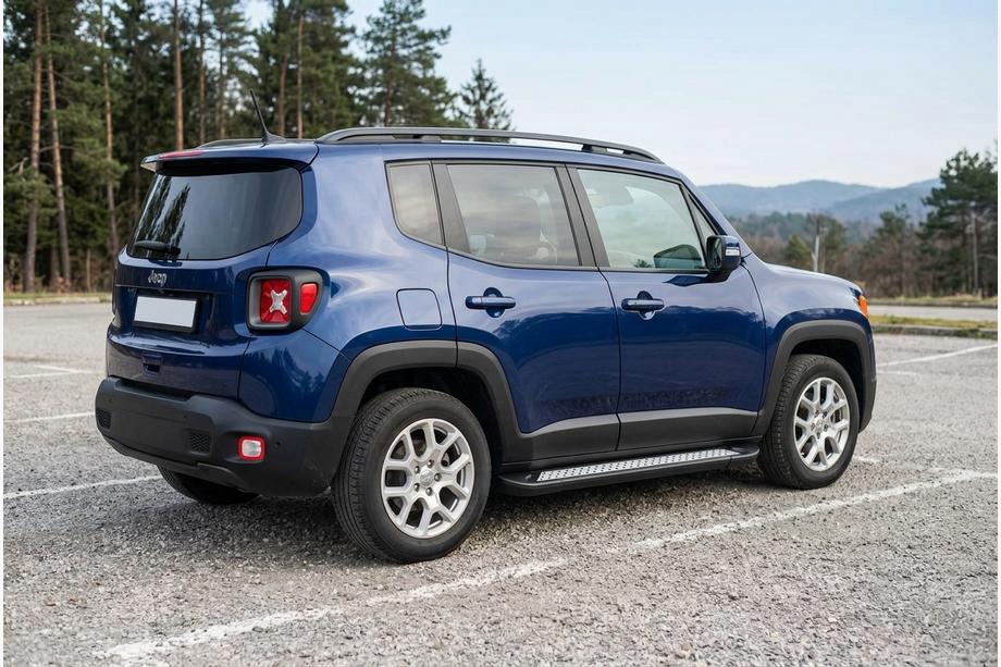 Jeep Renegade 2014– Side steps New Vision Black (2 stuks, aluminium) Image
