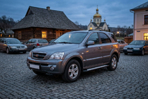 Kia Sorento I BL 2002–2009 Side steps New Vision Black (2 stuks, aluminium) foto 1