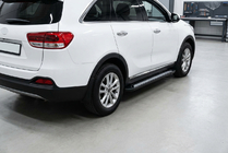 Kia Sorento III UM 2014–2020 Side steps New Vision Black (2 stuks, aluminium) foto 1