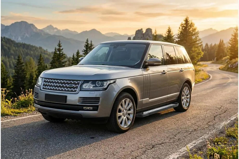 Range Rover IV L405 2013–2021 Side steps New Vision Black (2 stuks, aluminium) Image