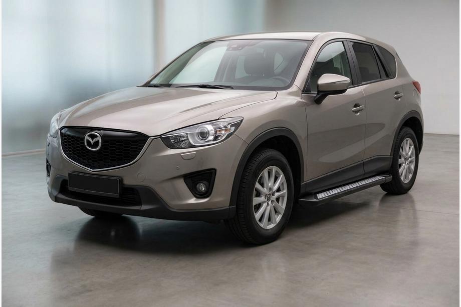 Mazda CX-5 2012–2017 Side steps New Vision Black (2 stuks, aluminium) Image