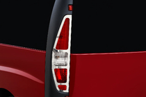 Fiat Doblo I 2001–2005 RVS sierlijsten voor remlichten (2 stuks) Carmos - Turks staal foto 1