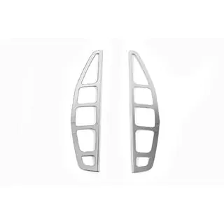 RVS sierlijsten voor remlichten (2 stuks) Fiat Doblo I 2001–2005 foto 2