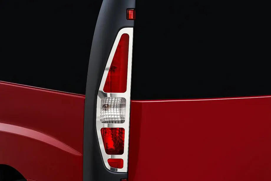 Fiat Doblo I 2001–2005 RVS sierlijsten voor remlichten (2 stuks) Image