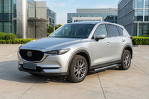 Mazda CX-5 2017–2025 Side steps New Vision Black (2 stuks, aluminium) foto 1