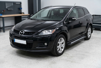 Mazda CX-7 2006–2012 Side steps New Vision Black (2 stuks, aluminium) foto 1