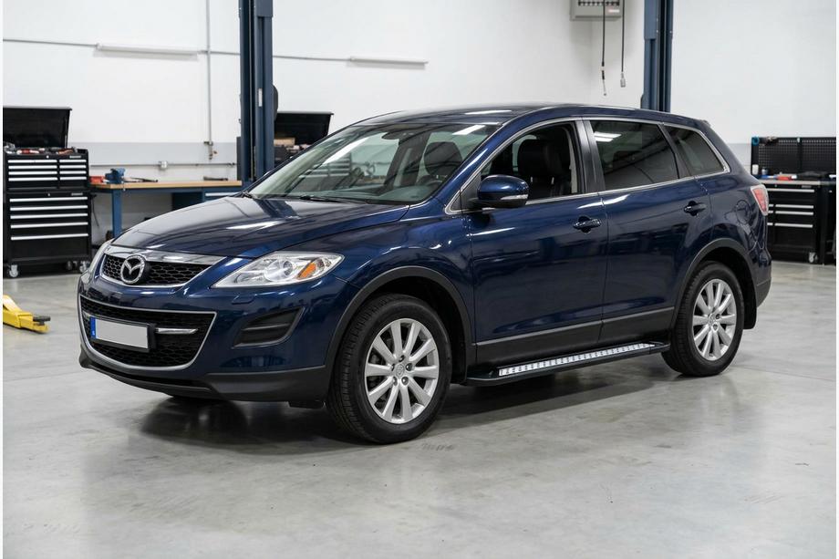 Mazda CX-9 2007–2016 Side steps New Vision Black (2 stuks, aluminium) Image