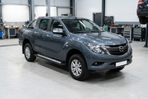 Mazda BT-50 2012– Side steps New Vision Black (2 stuks, aluminium) foto 1