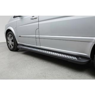 Side steps New Vision Black (2 stuks, aluminium) foto 1