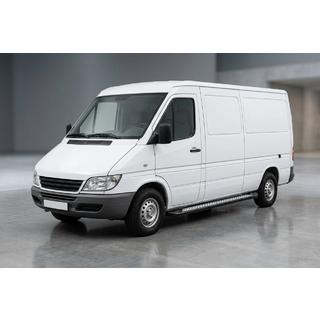 Side steps New Vision Black (2 stuks, aluminium) Mercedes Sprinter W901/902/903/904/905 1995–2006 foto 1