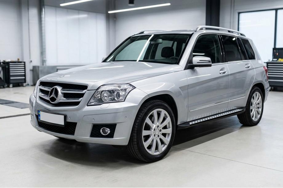 Mercedes GLK-klasse X204 2008–2015 Side steps New Vision Black (2 stuks, aluminium) Image
