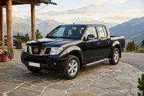 Nissan Navara 2006–2015 Side steps New Vision Black (2 stuks, aluminium) foto 1