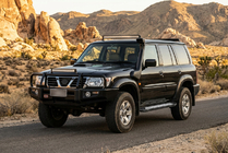 Nissan Patrol Y61 1997–2011 Side steps New Vision Black (2 stuks, aluminium) foto 1
