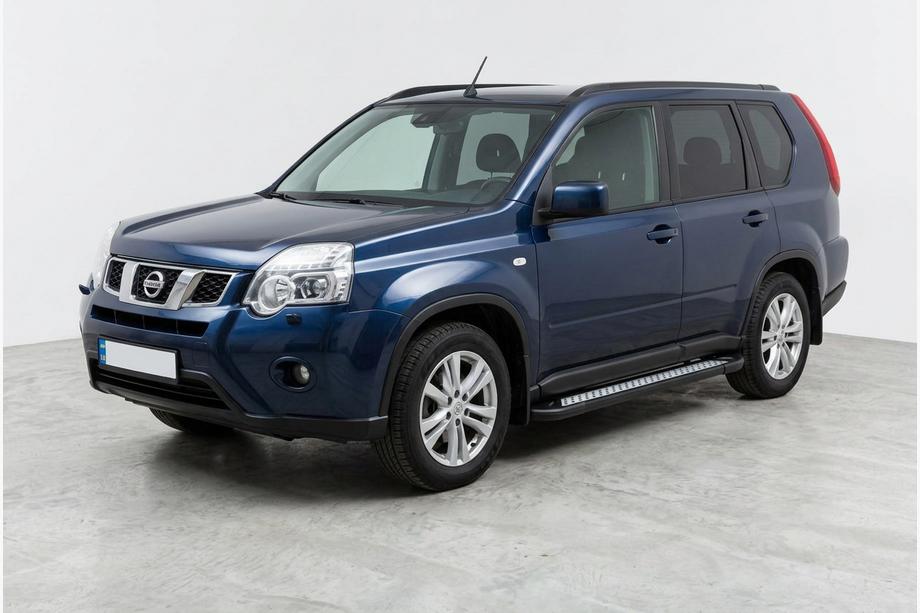 Nissan X-trail T31 2007–2014 Side steps New Vision Black (2 stuks, aluminium) Image