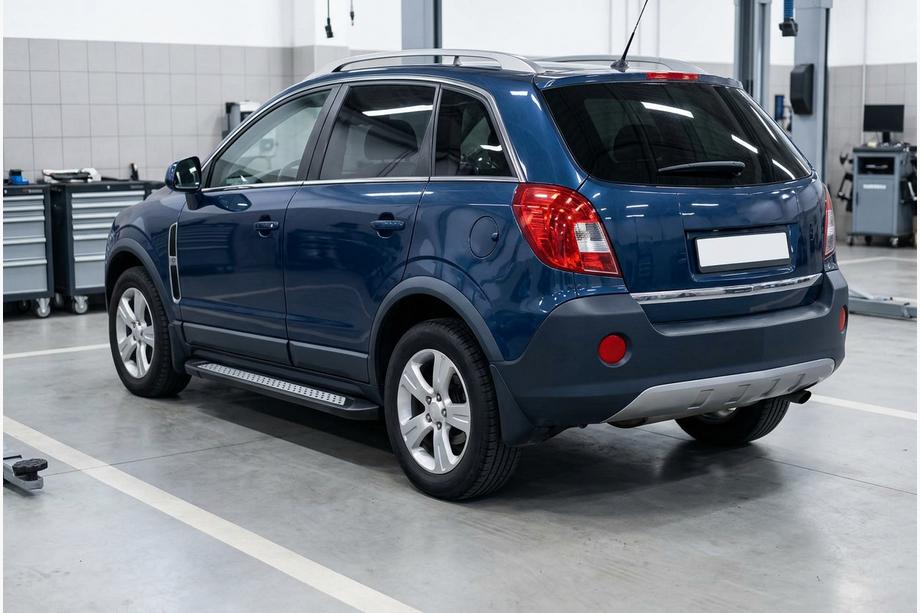 Opel Antara 2006–2017 Zijtreden Vision New Black (2 stuks, aluminium) 2007-2015 Image
