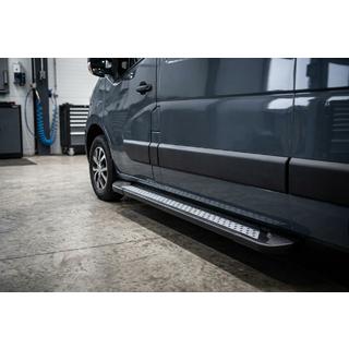 Side steps New Vision Black (2 stuks, aluminium) Opel Movano 2010–2021 foto 1