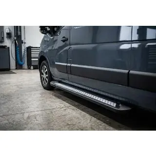 Side steps New Vision Black (2 stuks, aluminium) foto 1