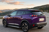 Peugeot 3008 2016–2023 Side steps New Vision Black (2 stuks, aluminium) foto 1