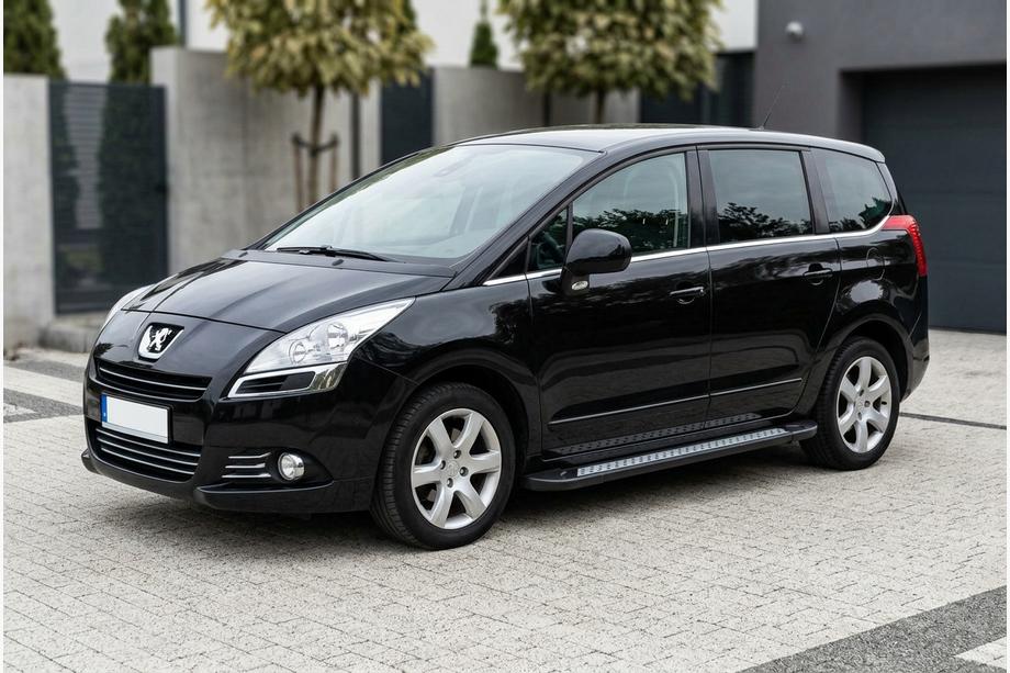 Peugeot 5008 2009–2016 Side steps New Vision Black (2 stuks, aluminium) Foto 1