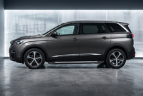 Peugeot 5008 2016–2023 Side steps New Vision Black (2 stuks, aluminium) foto 1