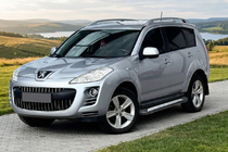 Peugeot 4007 2007–2013 Side steps New Vision Black (2 stuks, aluminium) foto 1