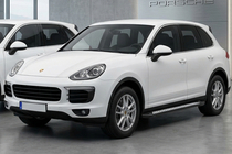 Porsche Cayenne 2010–2017 Side steps New Vision Black (2 stuks, aluminium) foto 1