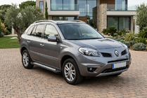 Renault Koleos 2008–2016 Side steps New Vision Black (2 stuks, aluminium) foto 1