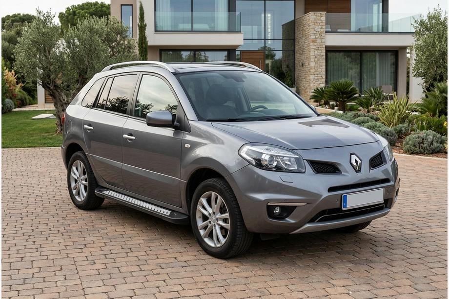 Renault Koleos 2008–2016 Side steps New Vision Black (2 stuks, aluminium) Image