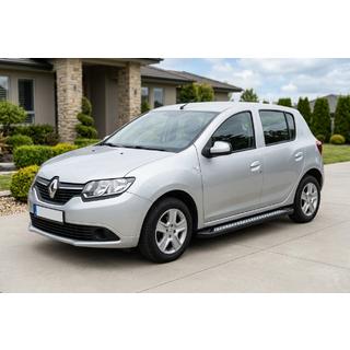 Side steps New Vision Black (2 stuks, aluminium) Renault Sandero 2013–2022 foto 1