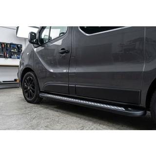 Side steps New Vision Black (2 stuks, aluminium) Renault Trafic 2001–2015 foto 1