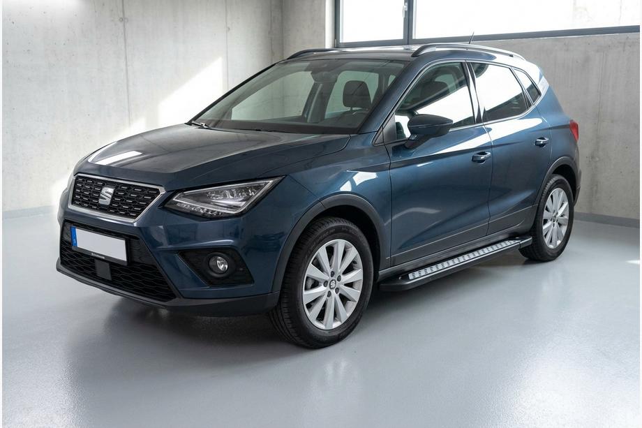 Seat Arona 2017– Side steps New Vision Black (2 stuks, aluminium) Image