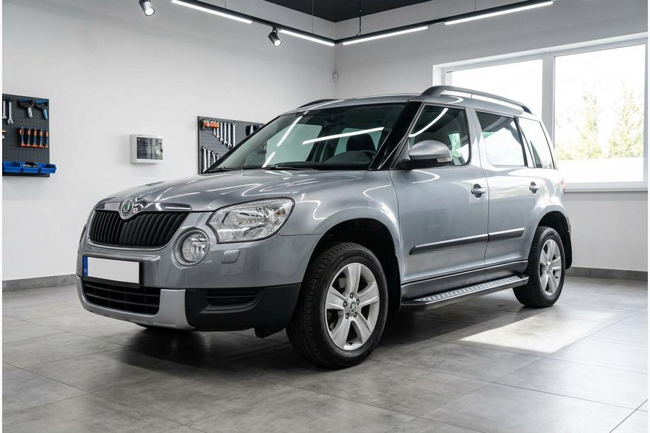 Skoda Yeti 2009–2017 Side steps New Vision Black (2 stuks, aluminium) Image