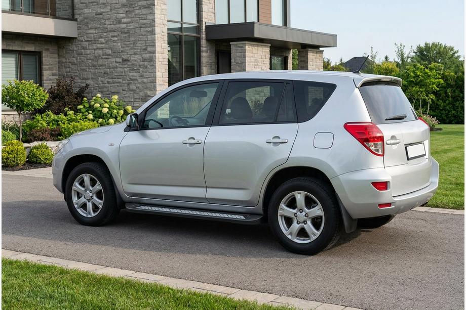 Toyota Rav 4 2006–2013 Side steps New Vision Black (2 stuks, aluminium) Image