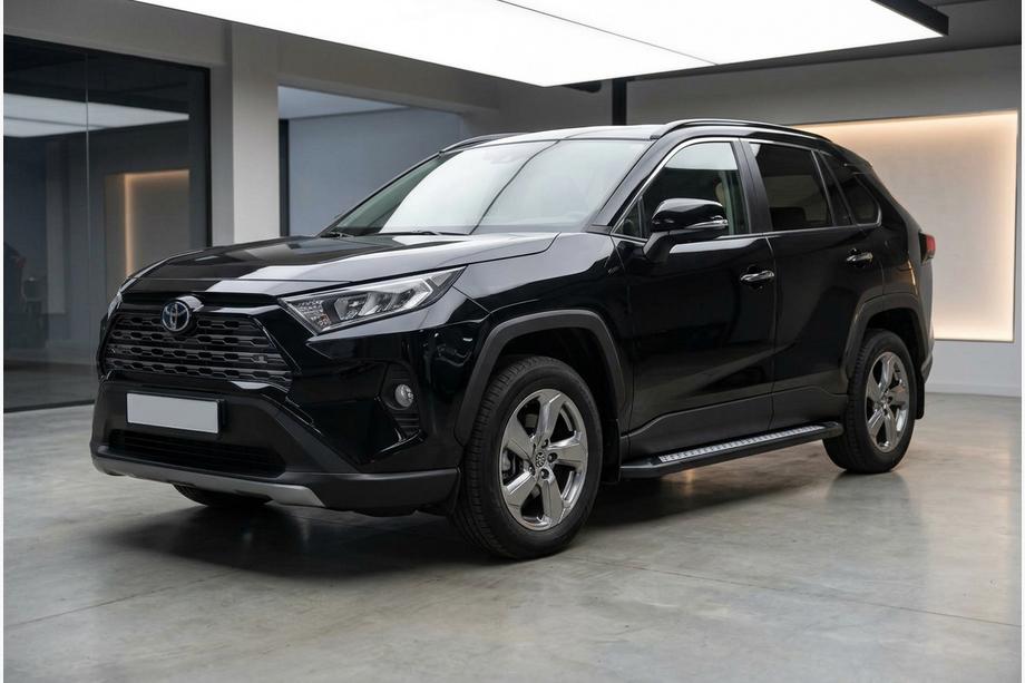 Toyota Rav 4 2019–2025 Side steps New Vision Black (2 stuks, aluminium) Image